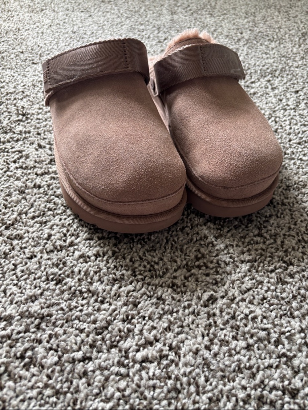 Women’s Ugg Goldstar Clogs in Brown